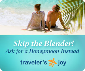 Traveler's Joy Honeymoon Registry