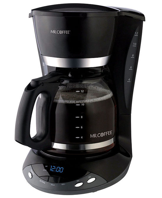 Mr. Coffee DWX23-NP Coffee Maker, 12 Cup Programmable