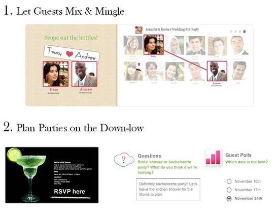 Wedding Pre-Party allows guests to mix and mingle before the wedding, and plan parties with ease