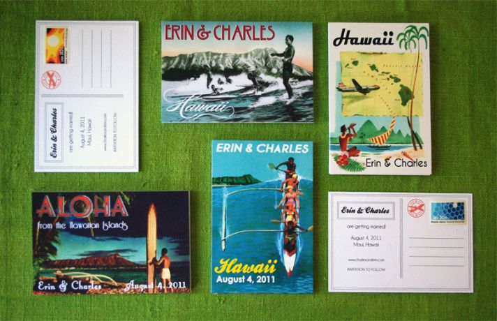 destination wedding invitation suite
