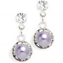 Patricia pearl bridesmaid earrings