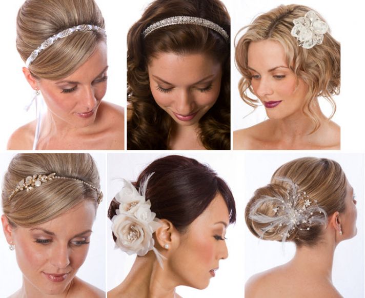Bridal headbands, flowers and more from Hair Comes The Bride