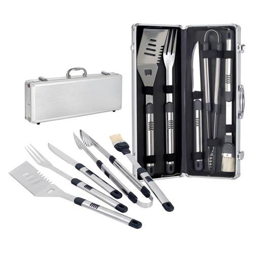 5 piece grilling set, the perfect gift for a couple’s shower