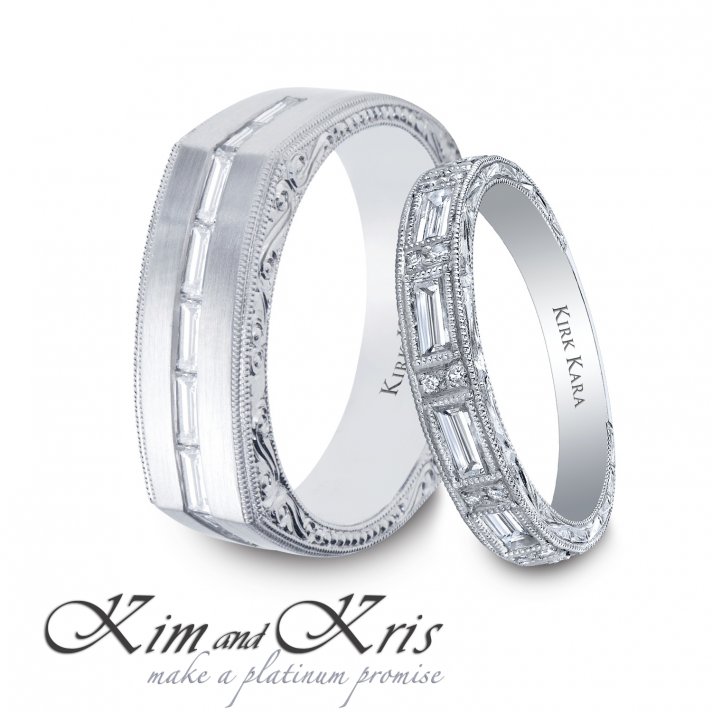 Kim Kardashian and Kris Humphries’s wedding bands