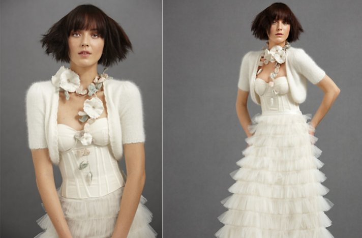 Bridal boleros by BHLDN- vintage chic cardigan