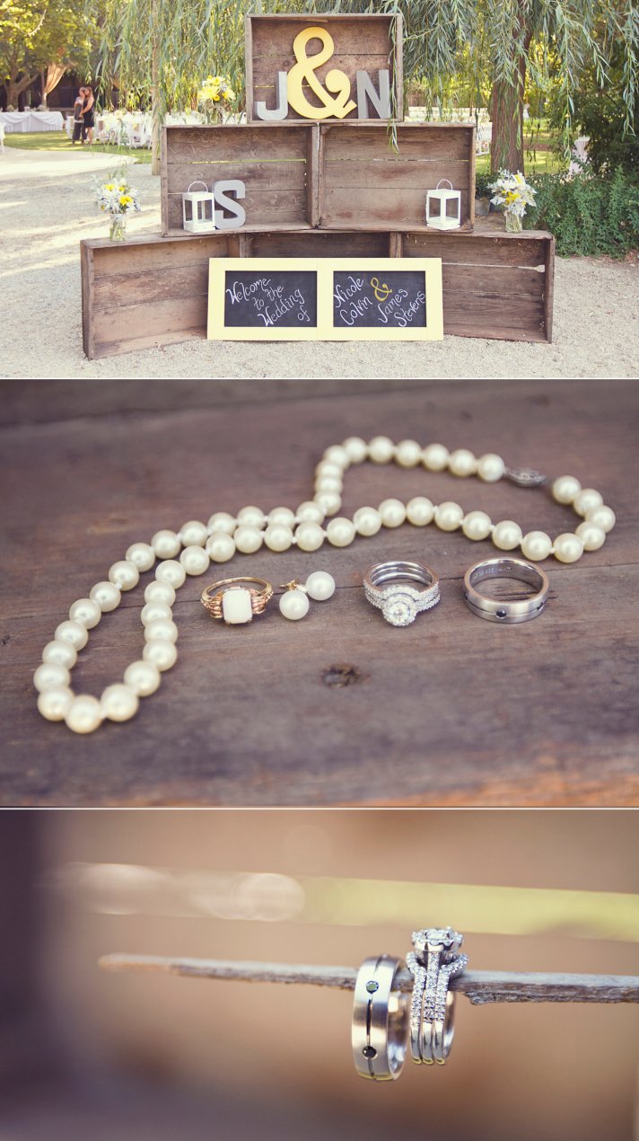 custom wedding reception monogram decor