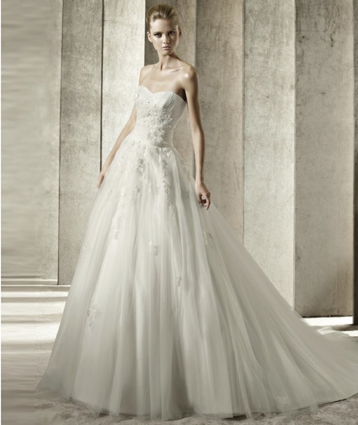 2012 wedding dress pronovias you collection affordable bridal gowns Jenny