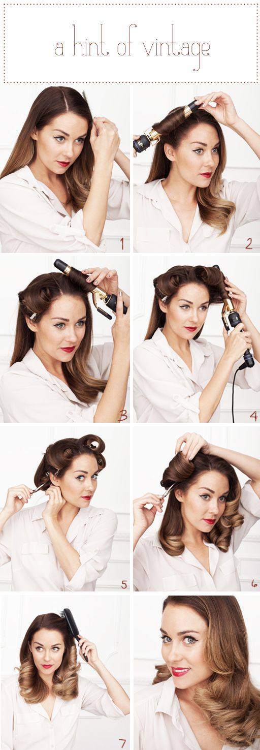DIY wedding hairstyles bridal beauty inspiration vintage waves all down bridal hair