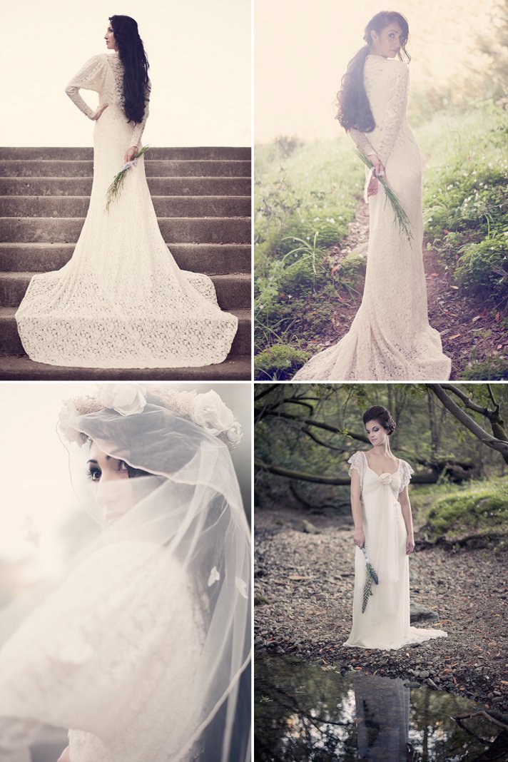 romantic wedding inspiration vintage inspired bridal style 3