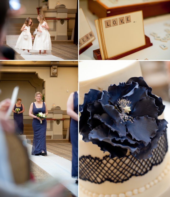 elegant real wedding inspiration for Virginia brides Scrabble themed decor