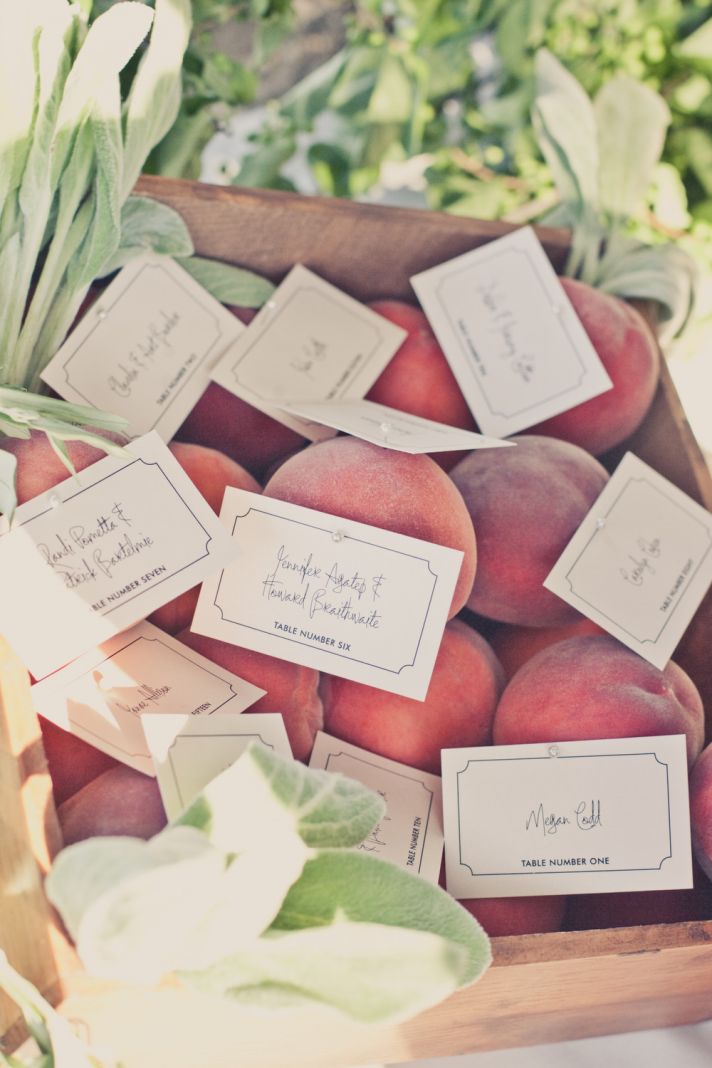 elegant real weddings lavender peach wedding colors unique escort cards