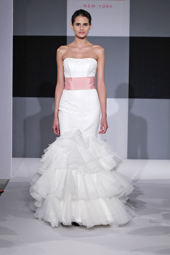 Spring 2013 wedding dress Isaac Mizrahi Spring 2013 bridal 15