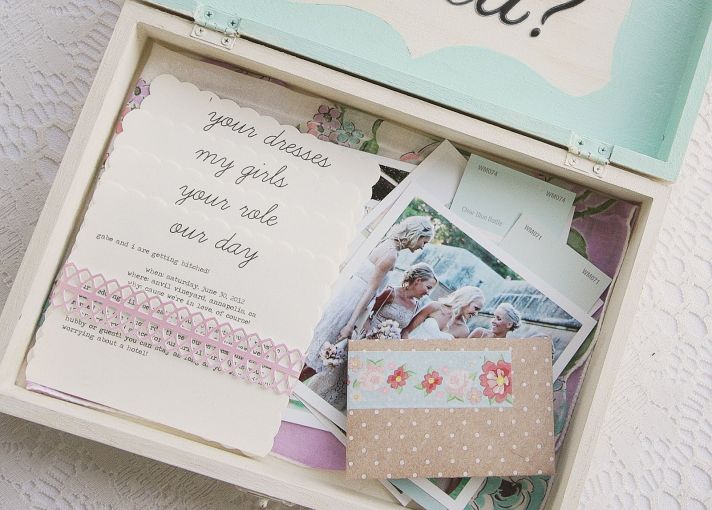 Unique Wedding Ideas to say Will You Be My Bridesmaid 10