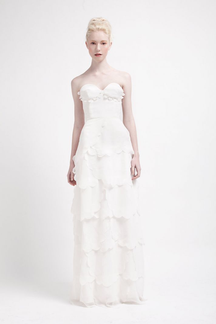 Handmade Wedding Dresses Bridal Designers to Watch Kelsey Genna Windflower