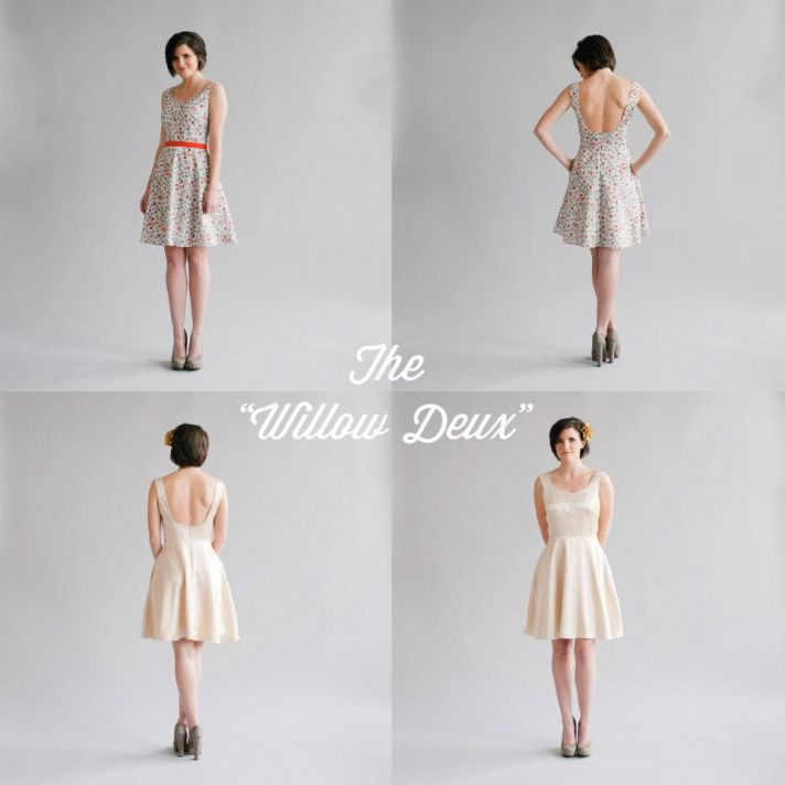 Simple Classic Bridesmaid Dresses by Whitney Deal 5