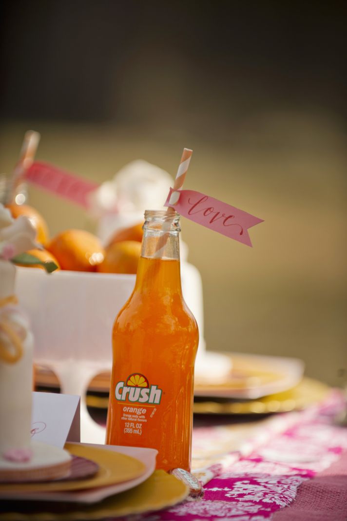 Valentines Day Inspired Wedding Shoot Orange Crush Love