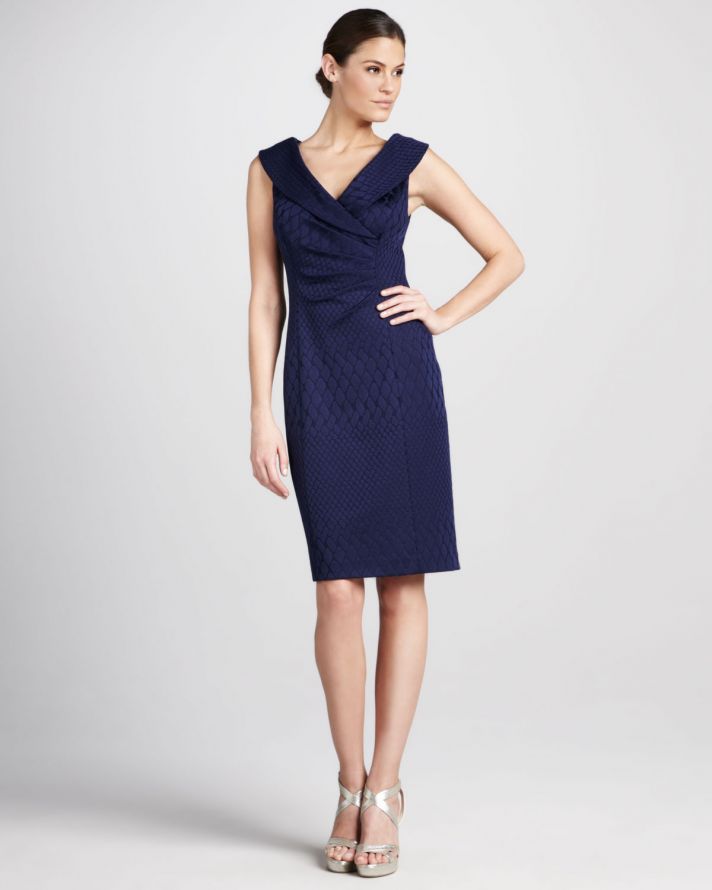 navy blue frock for MOB or bridesmaids