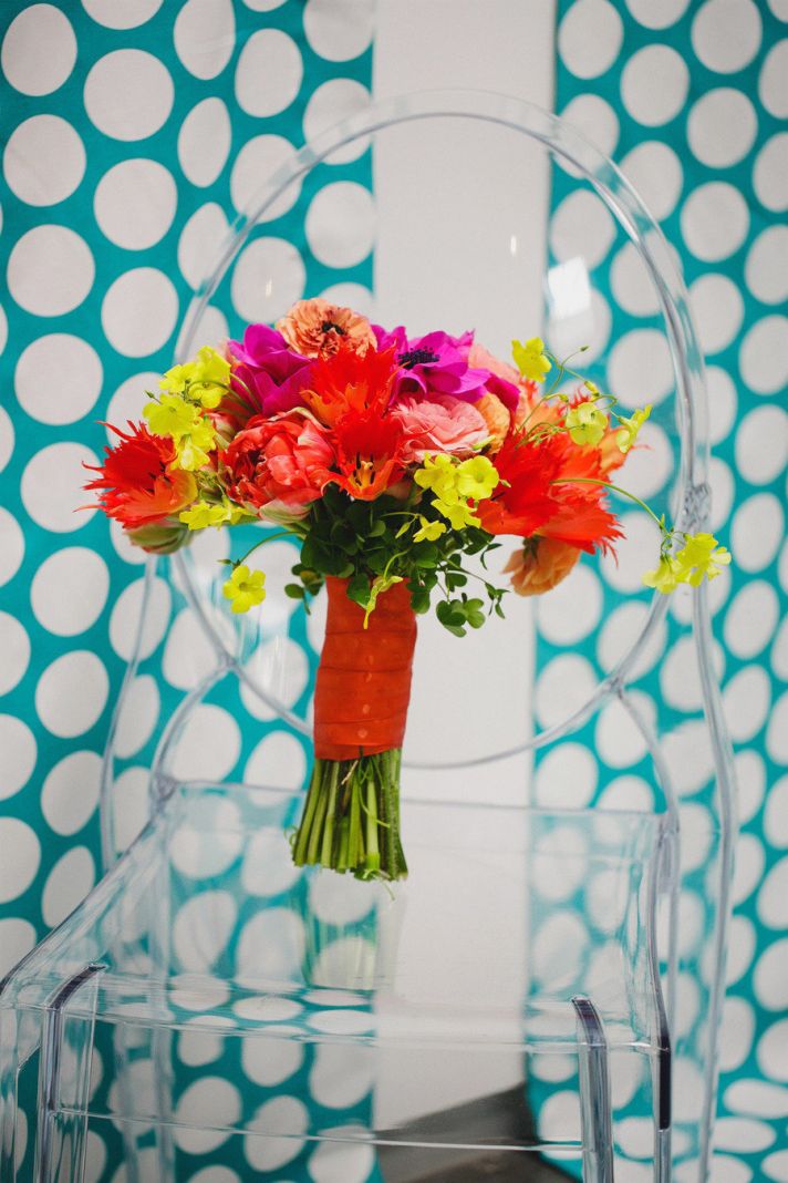 modern wedding tablescape with unique diy centerpieces