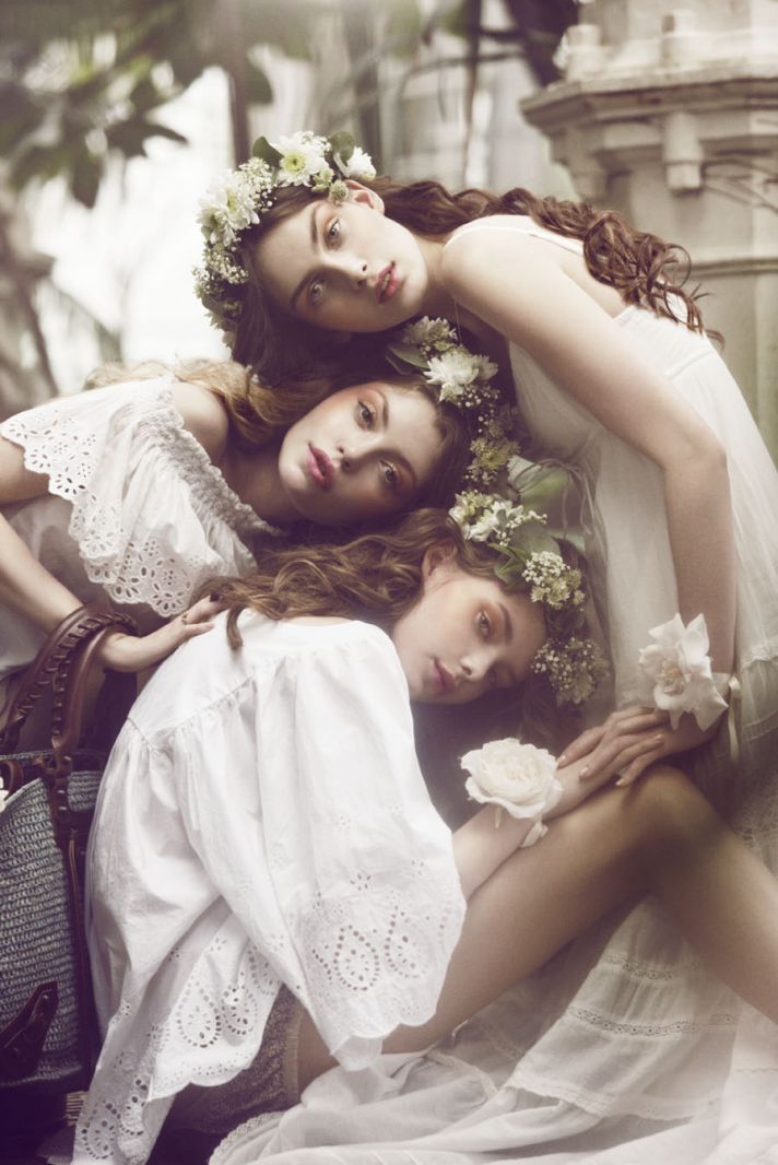 ethereal wedding hair and makeup for romantic bohemian brides