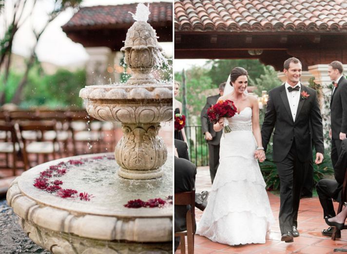 Real wedding in Simi Valley California ceremony vows