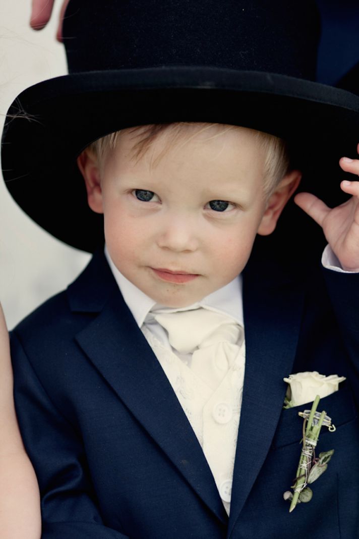 Cute Norwegian ring bearer