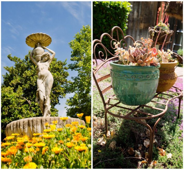 Garden design at the Madrona Manor Inn