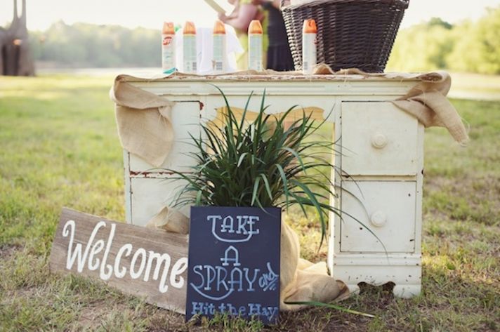 Bug Spray Stand