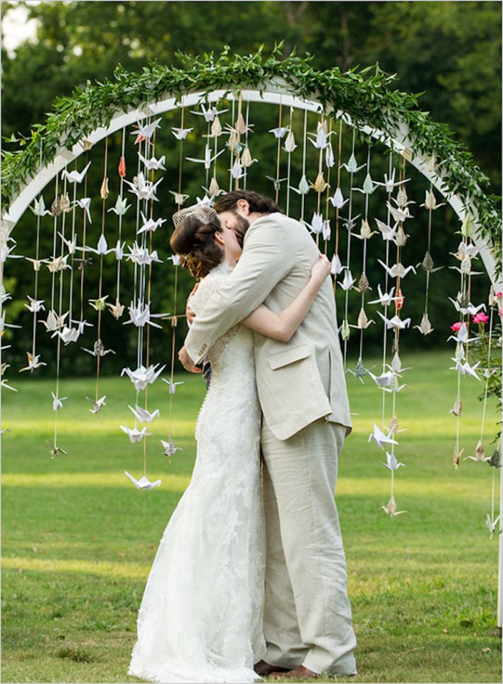 Paper Crane Arbor