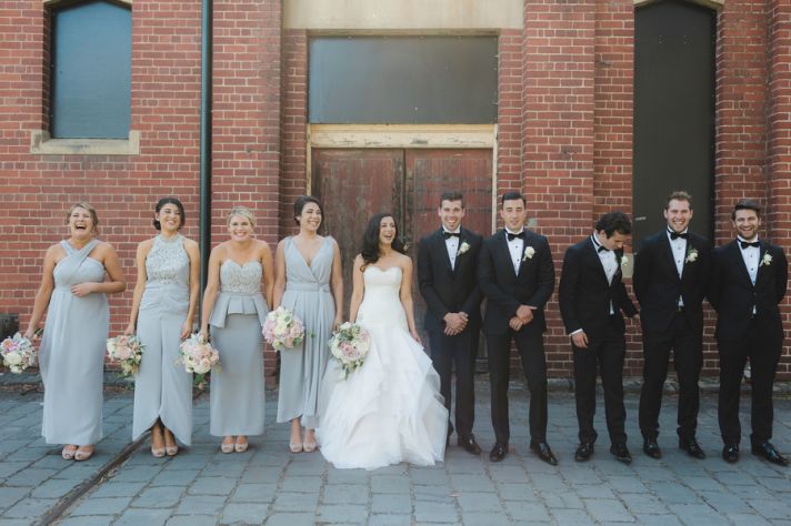 The Fun Bridal Party