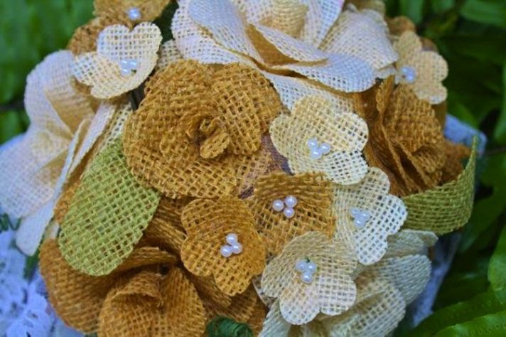Burlap Bouquet