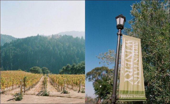 ceremony and reception venue- Mountain Winery