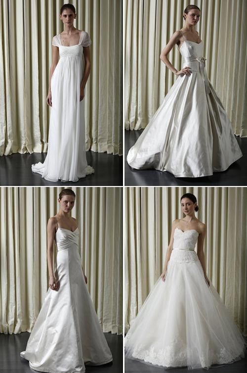 Monique Lhuillier- Spring 2010 bridal collection- truly classic wedding dresses