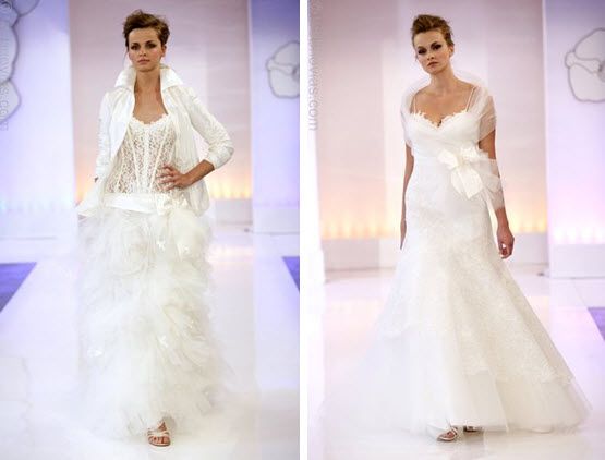 Cymbeline Paris’ runway show: featuring 2010 wedding dresses