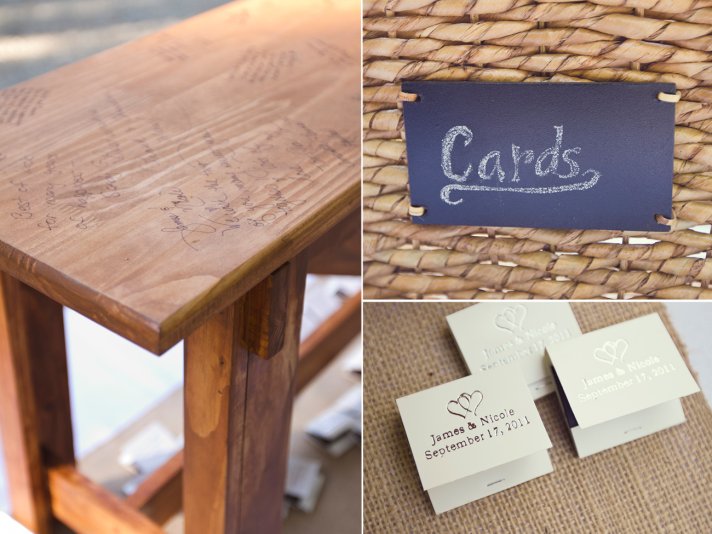 unique wedding guest book idea