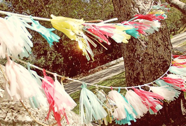 diy tassel garland