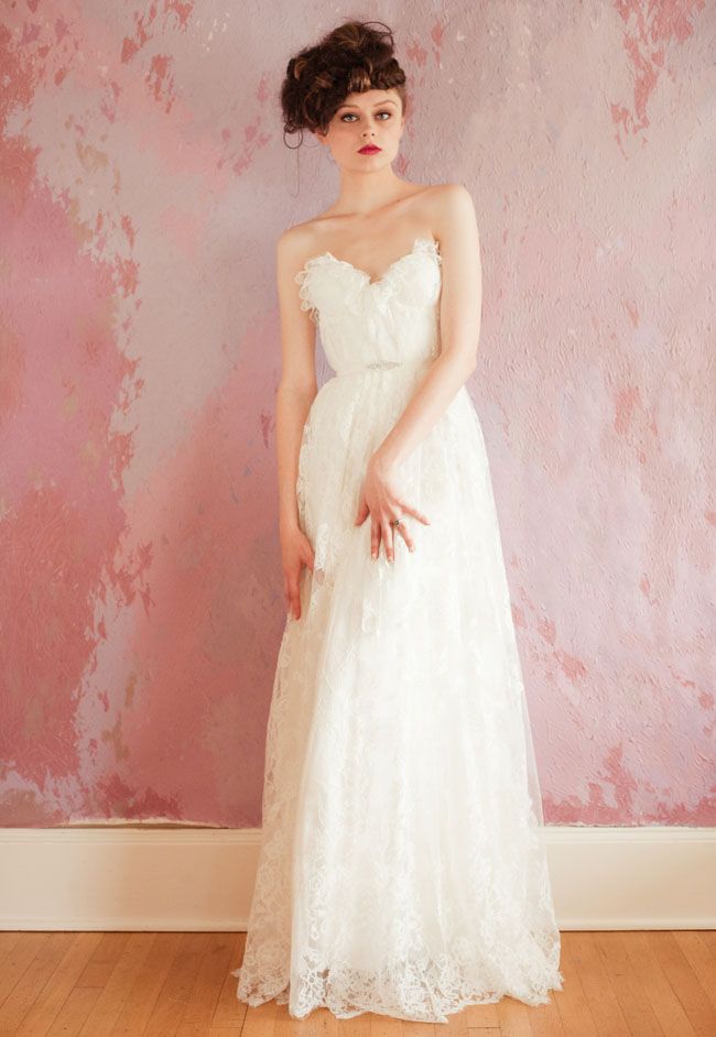 sweetheart neckline wedding dress spring 2013 bridal gowns sarah seven