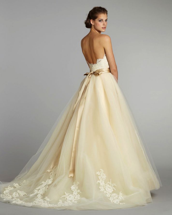 fall 2012 wedding dress Lazaro bridal gowns 3251 b
