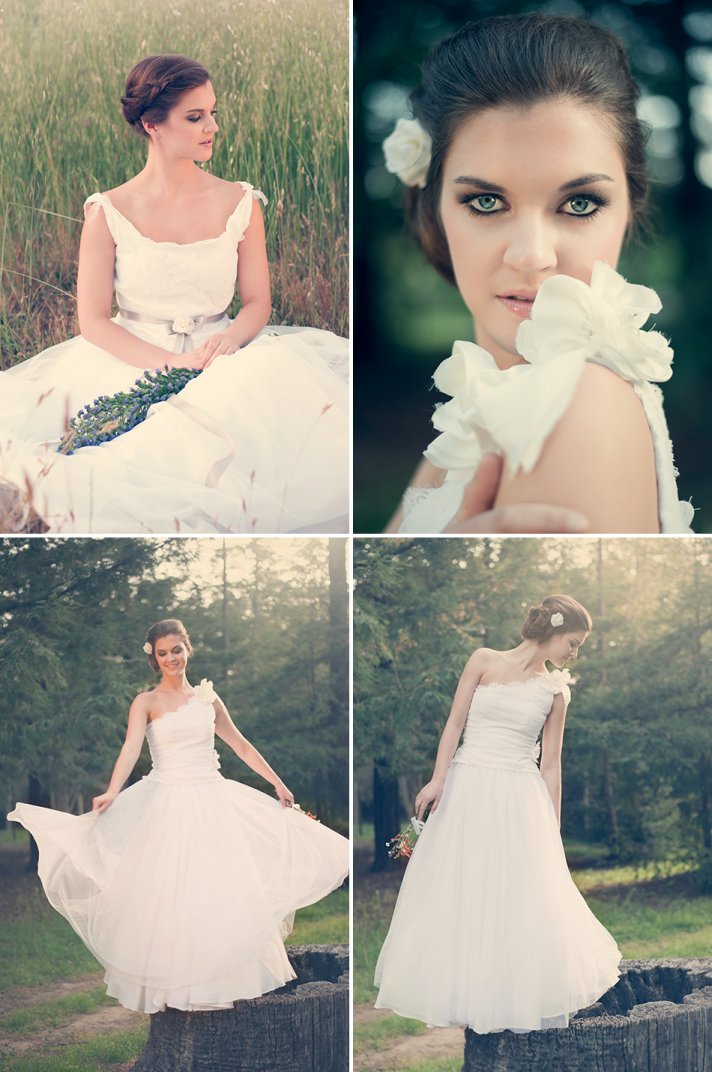 romantic wedding inspiration vintage inspired bridal style 2