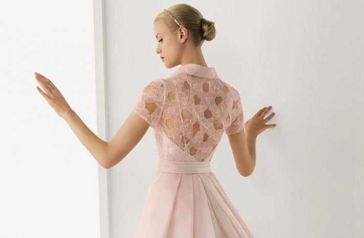 2013 wedding dresses beautiful statement backs by Rosa Clara blush pink