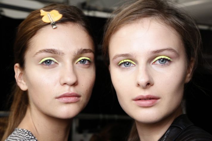 neon eyes bridal beauty inspiration