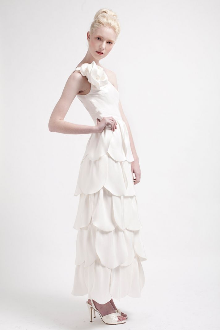 Handmade Wedding Dresses Bridal Designers to Watch Kelsey Genna Begonia 2