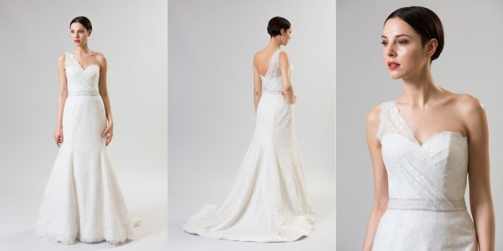 classic and modern junko yoshioka summer spring 2014 wedding dress brioche