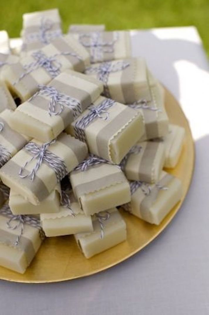 Homemade Soaps as Favors
