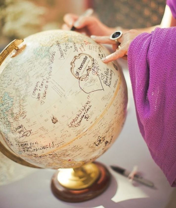 Globe Guest Book