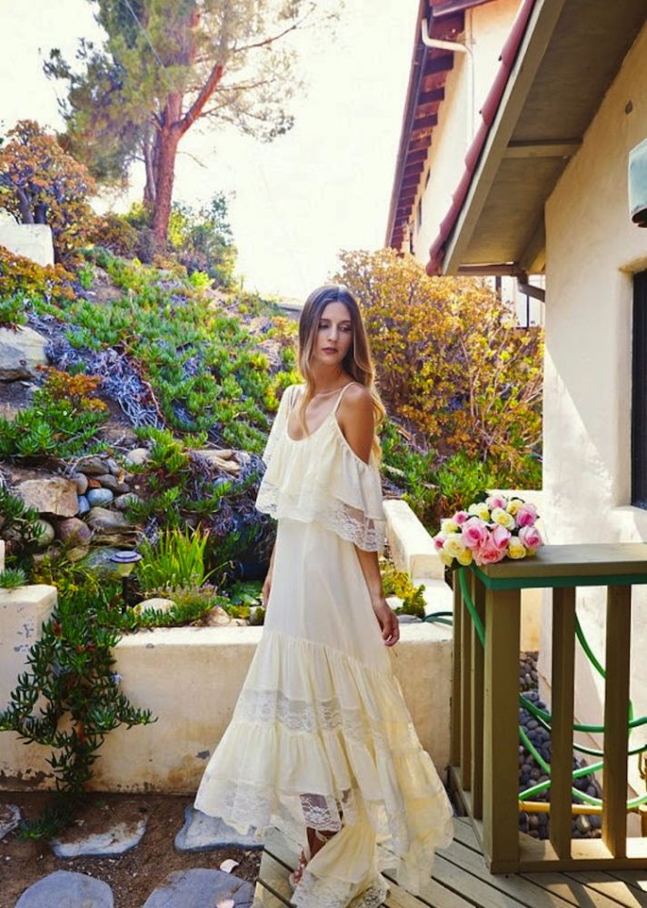 High Low Chiffon Boho