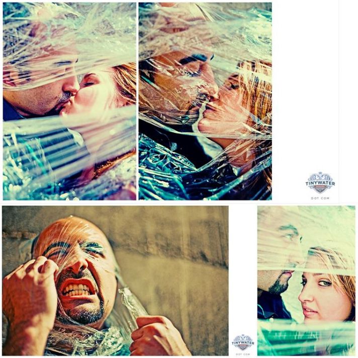 Engagement photo session- be as creative as you would like!
