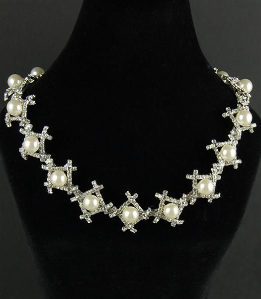 Pearl necklace from I’m Over It