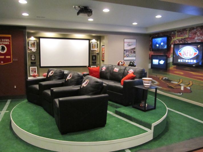 mancave for wedding reception fun