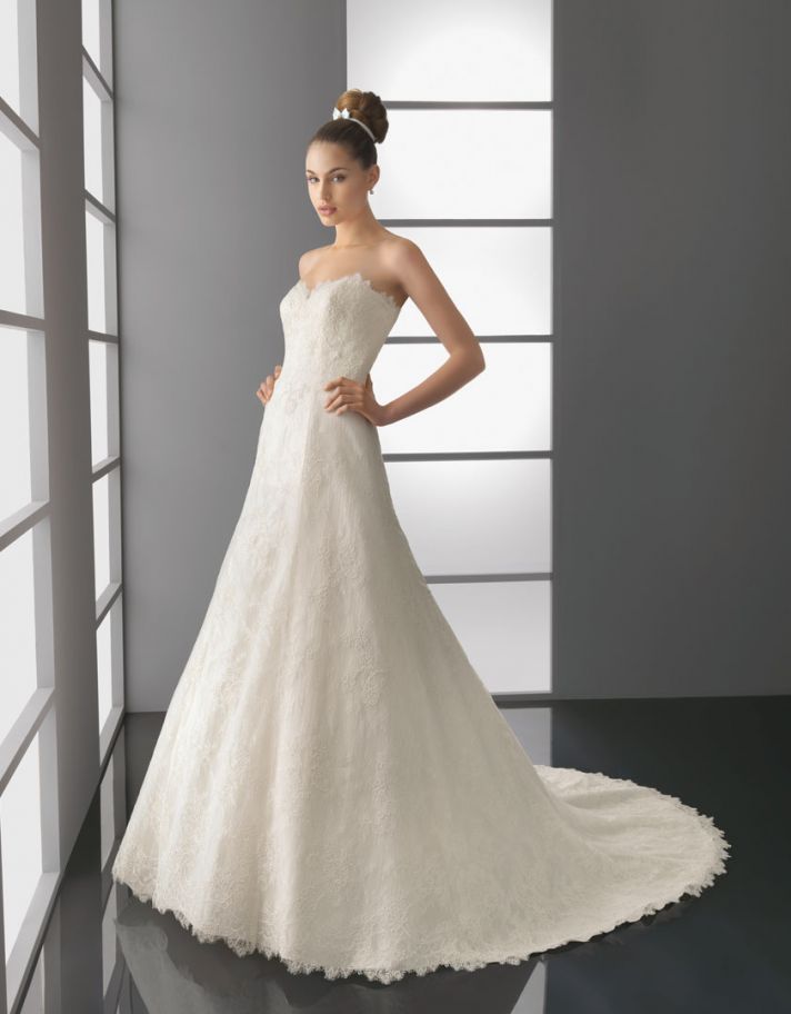 2012 wedding dress aire barcelona bridal gowns Paloma