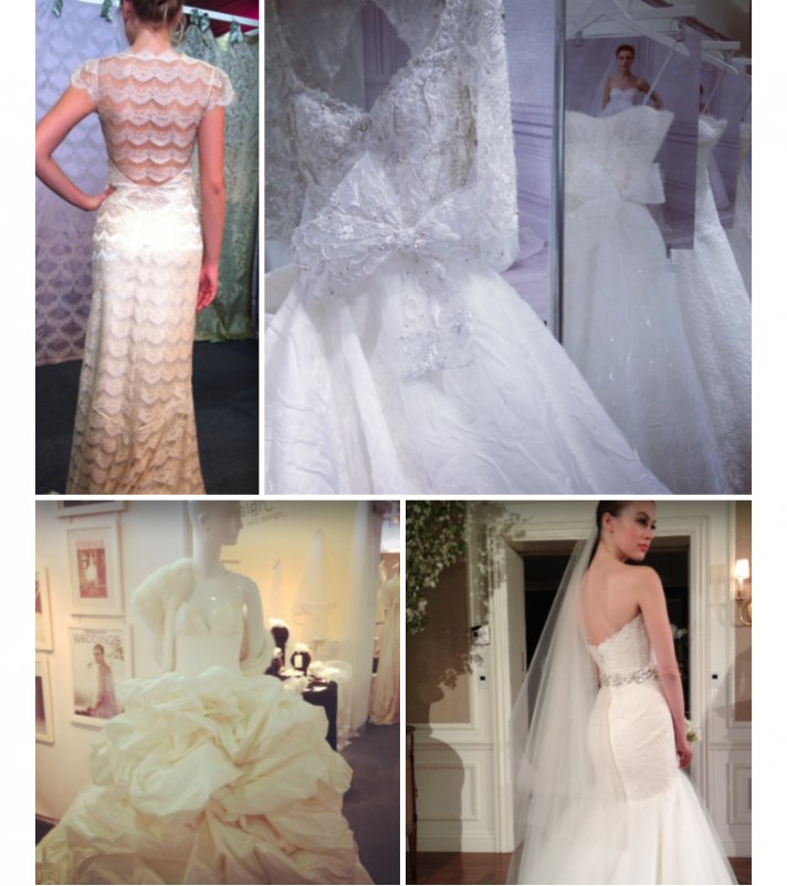 eco friendly wedding dresses spring 2013 Claire Pettibone bridal gowns